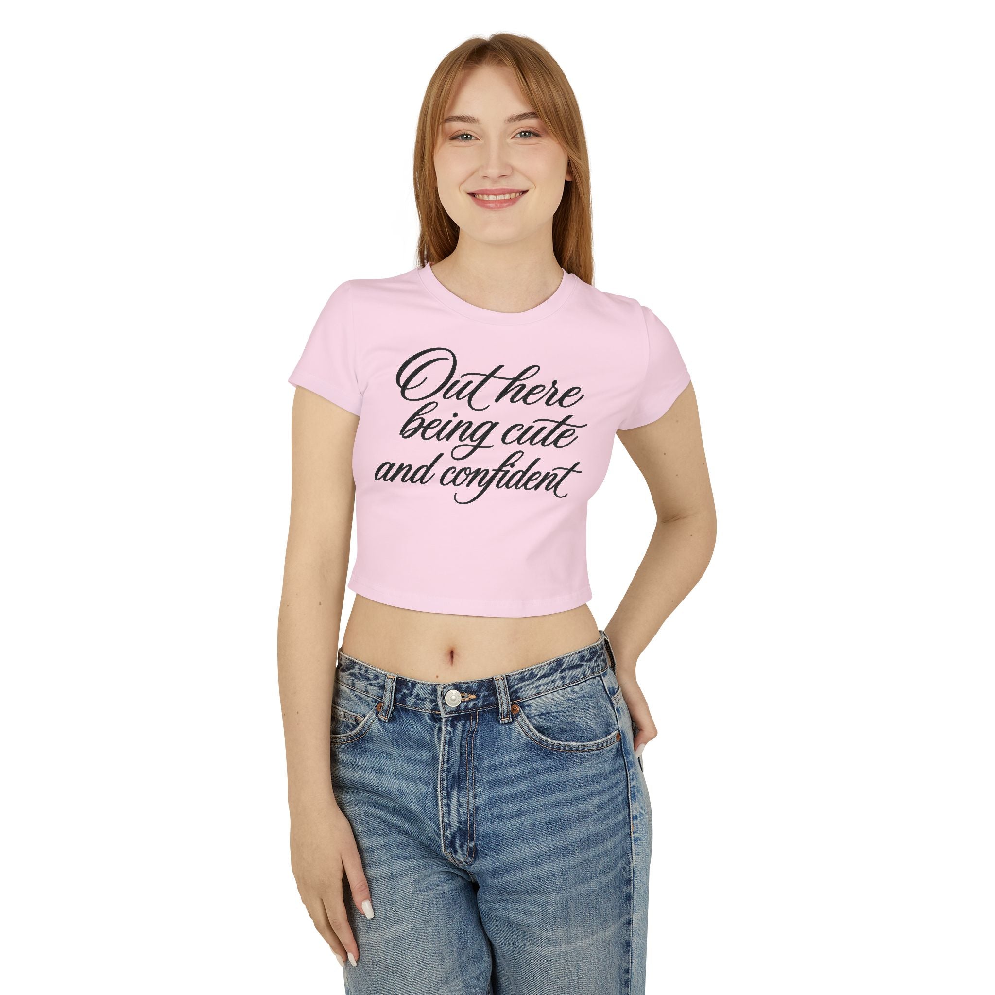 StaySeven Brand Women's– Feminine Graphic Baby Tee