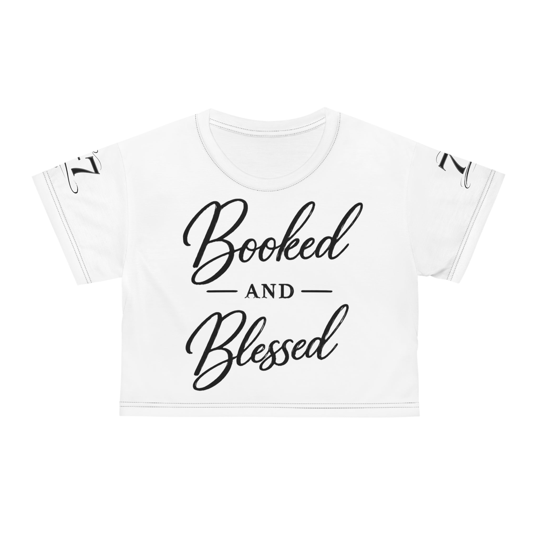 StaySeven Brand -  Booked and Blessed Crop Tee