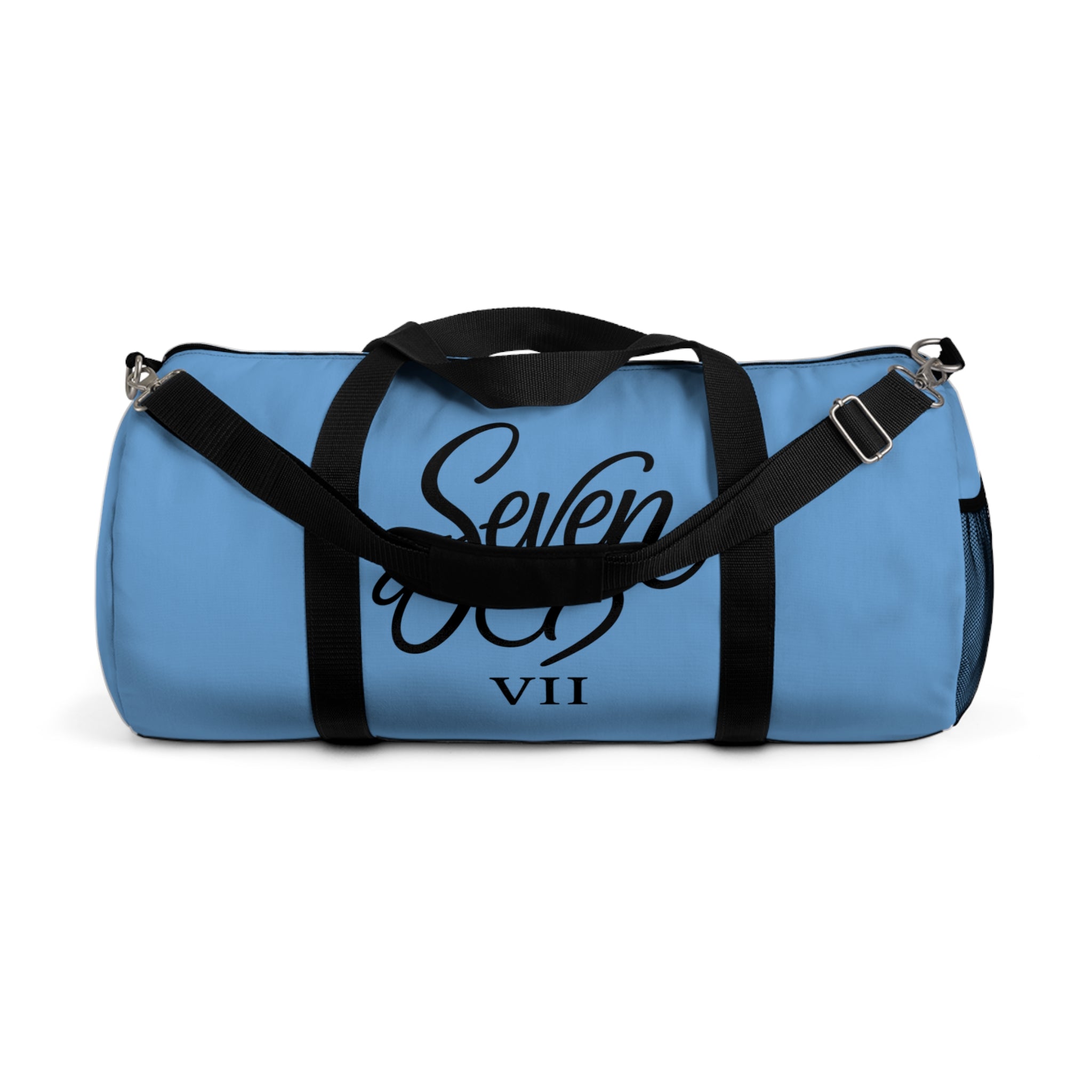 StaySevenBrabd  Duffel Bag – Light Blue Travel & Gym Tote