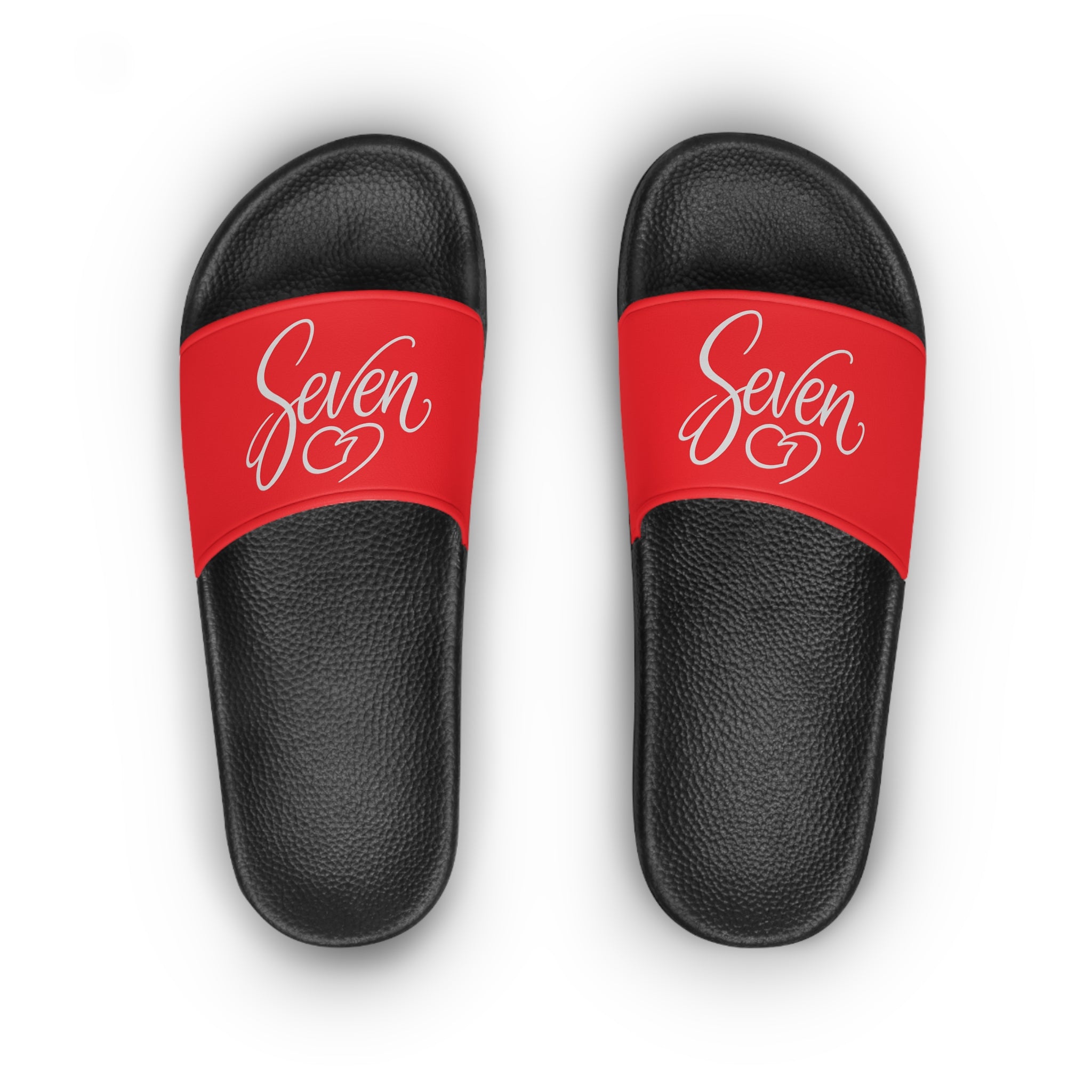 StaySeven Brand Women’s Casual Slides — Red Edition