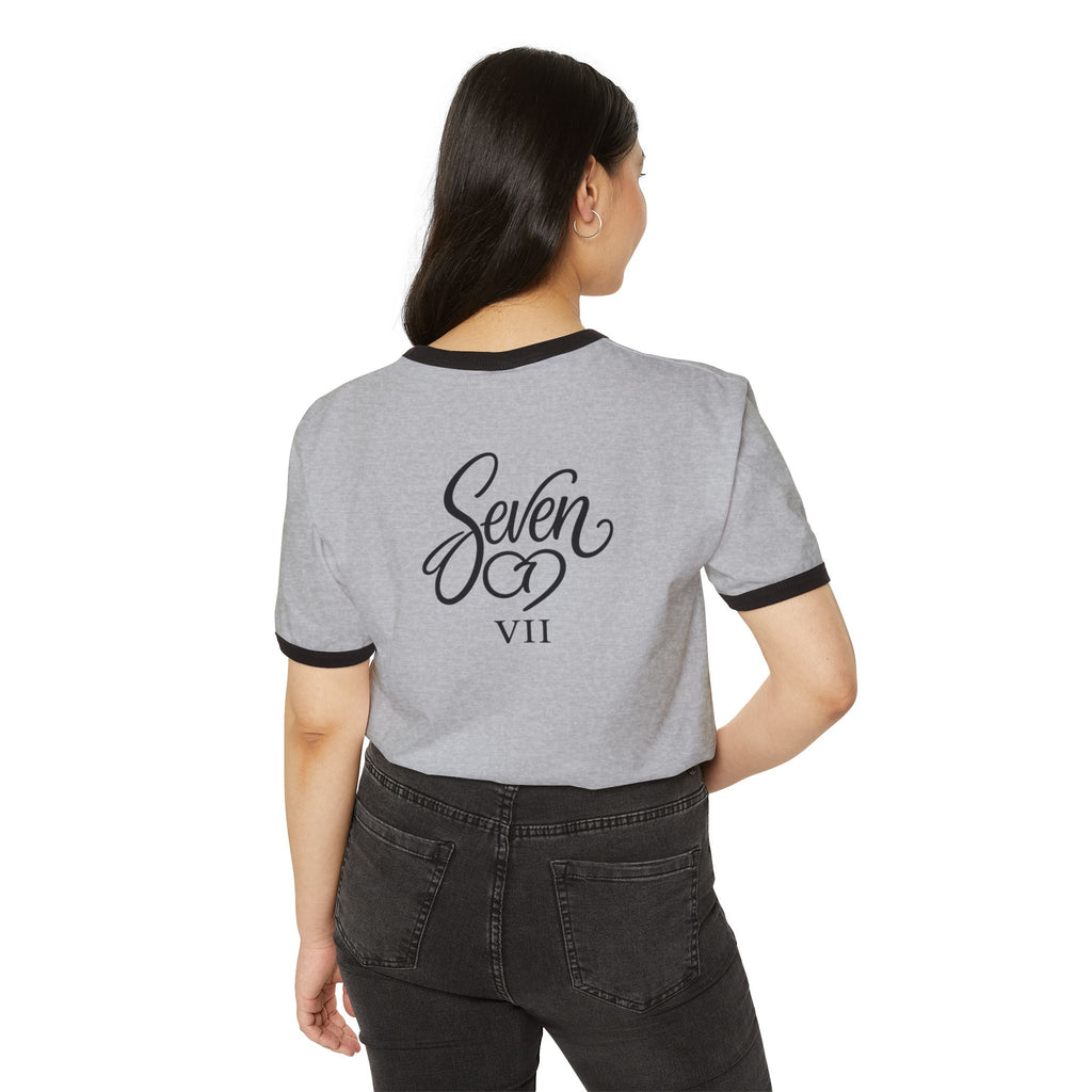 StaySeven Brand Ringer Tee — Vintage-Inspired  T-Shirt