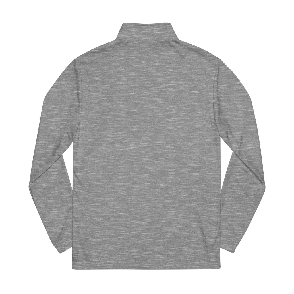 StaySeven Brand Embroidered Quarter-Zip Pullover — 'Savor Life' Minimal Logo
