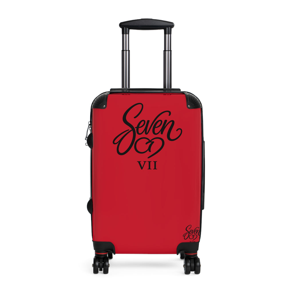 StaySeven Brand Signature Red Travel Suitcase