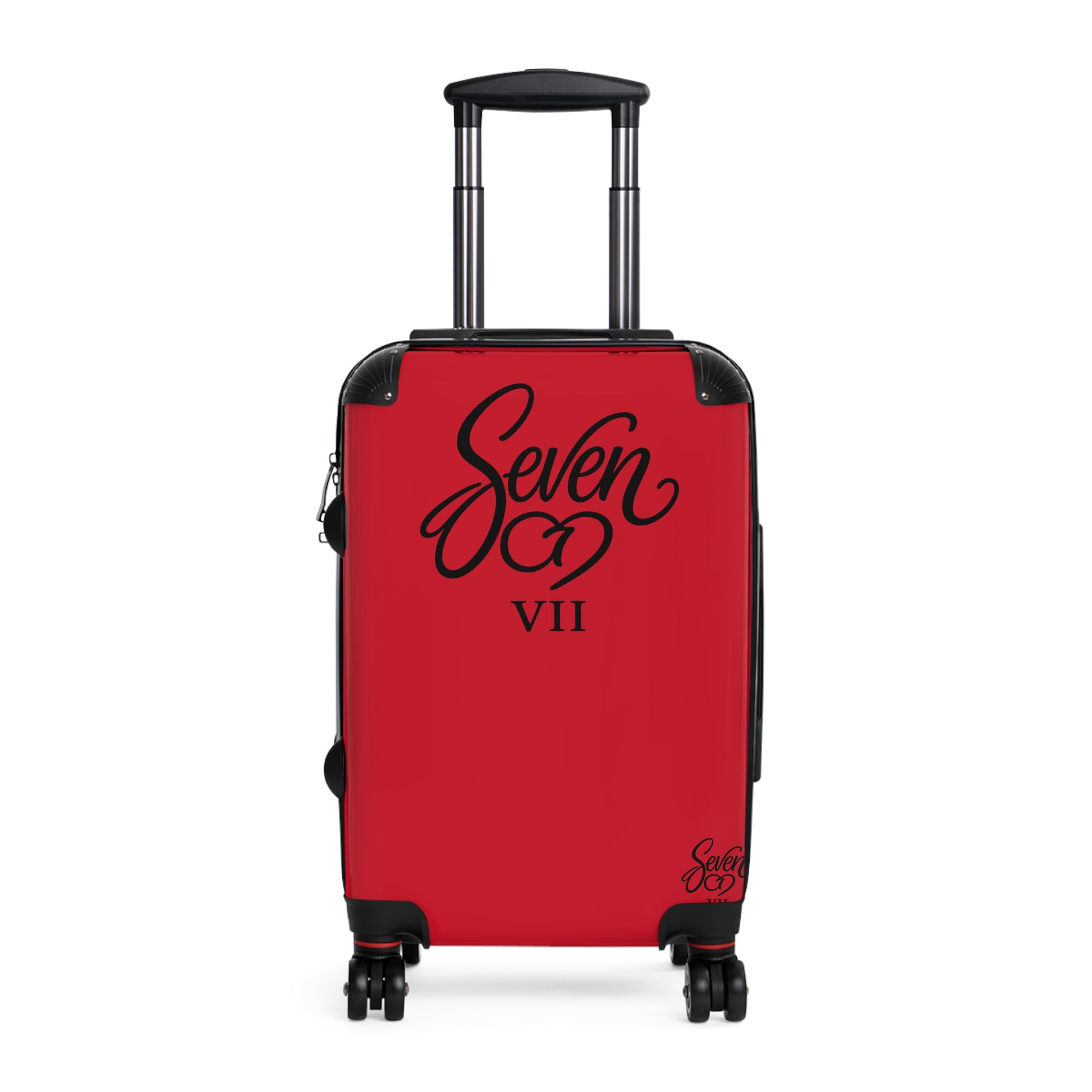 StaySeven Brand Signature Red Travel Suitcase