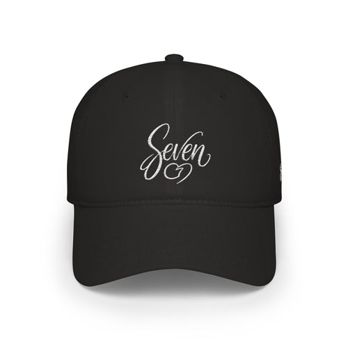 StaySeven  Brand Baseball Cap — Low Profile Red Hat Embroidery
