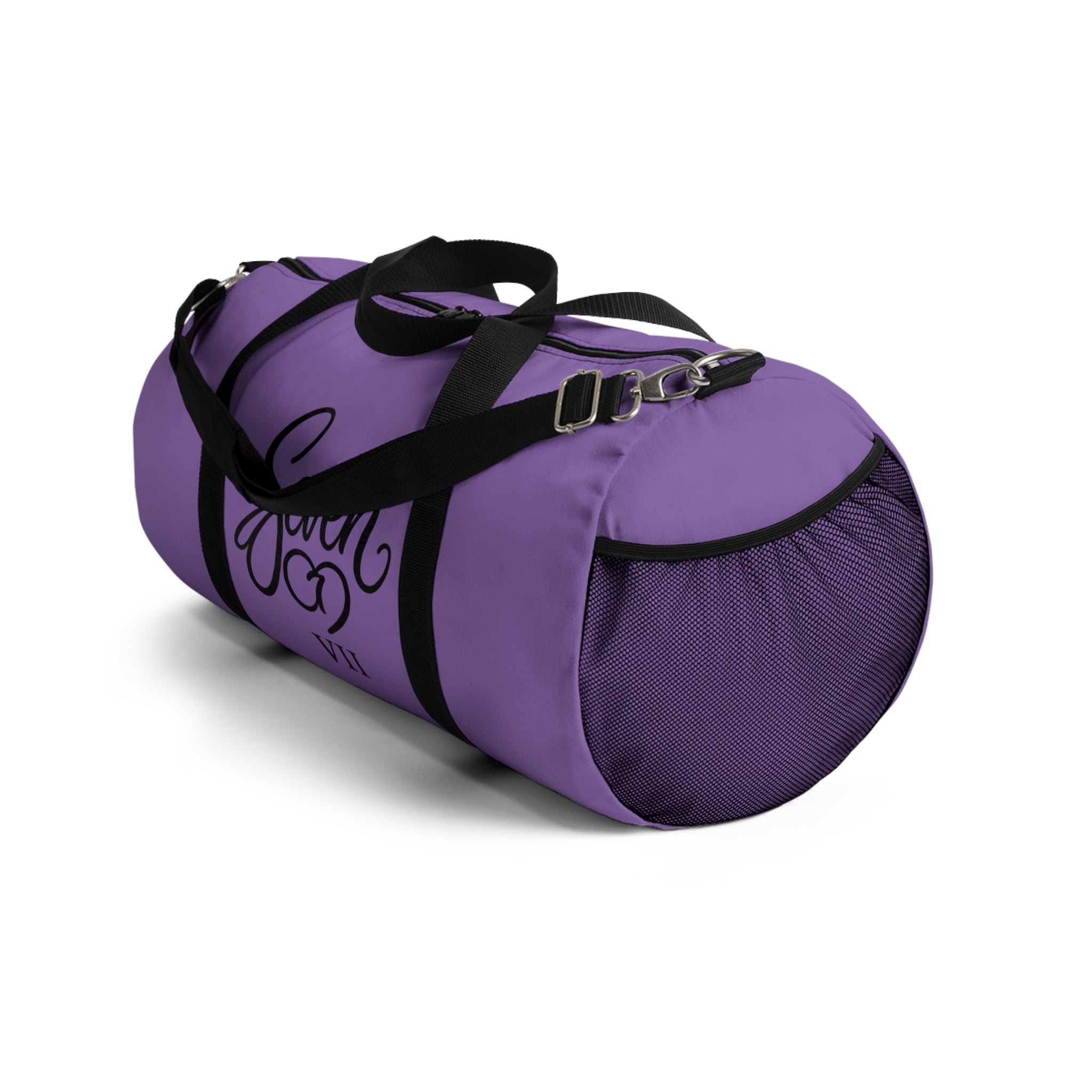 StaySeven Brand Duffel Bag – Travel & Gym Tote (Lightweight Purple)