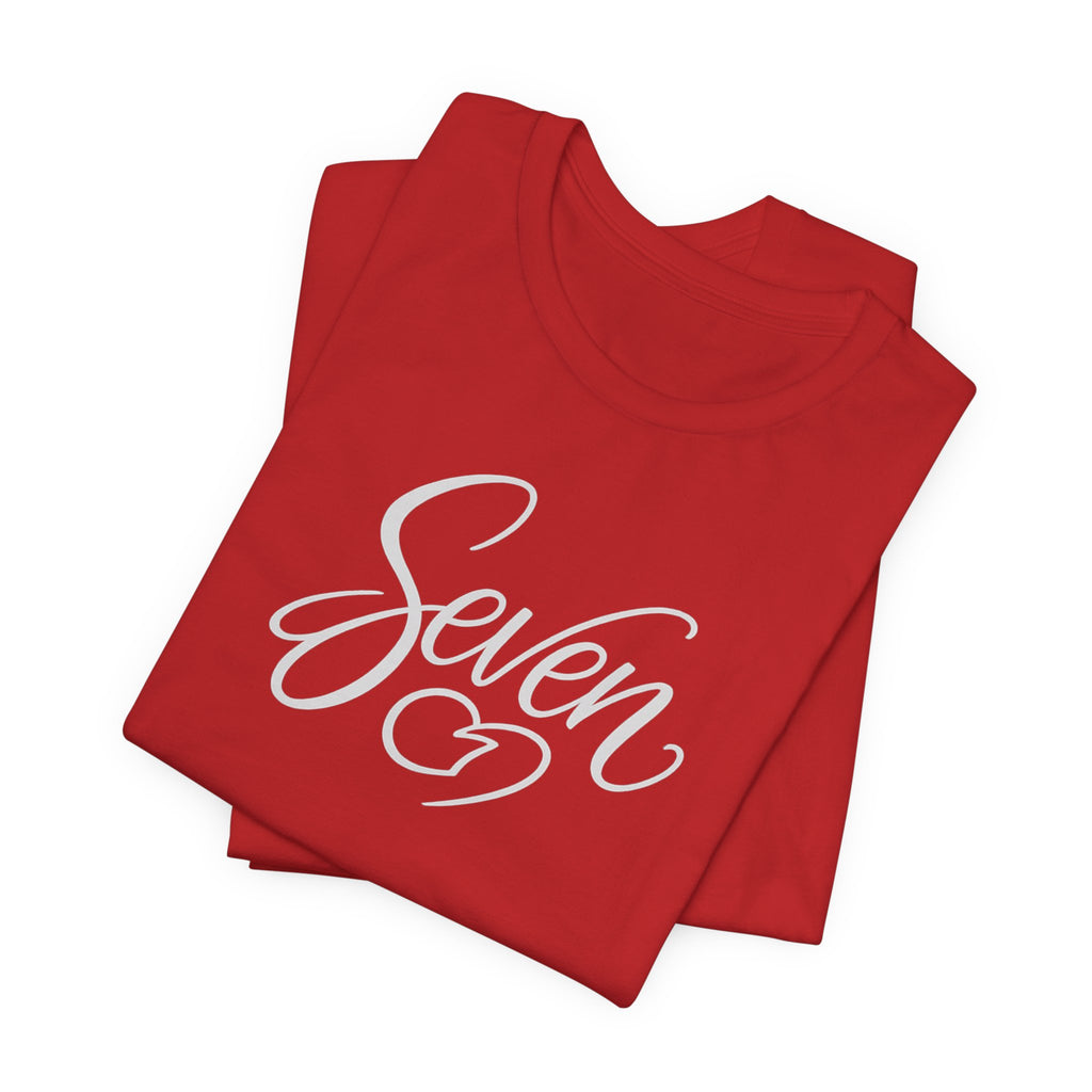StaySeven Brand Premium Hidden 7 Unisex T-Shirt - Signature Graphic Tee
