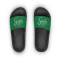 StaySeven Brand Women’s Casual Slides — Money Green Edition