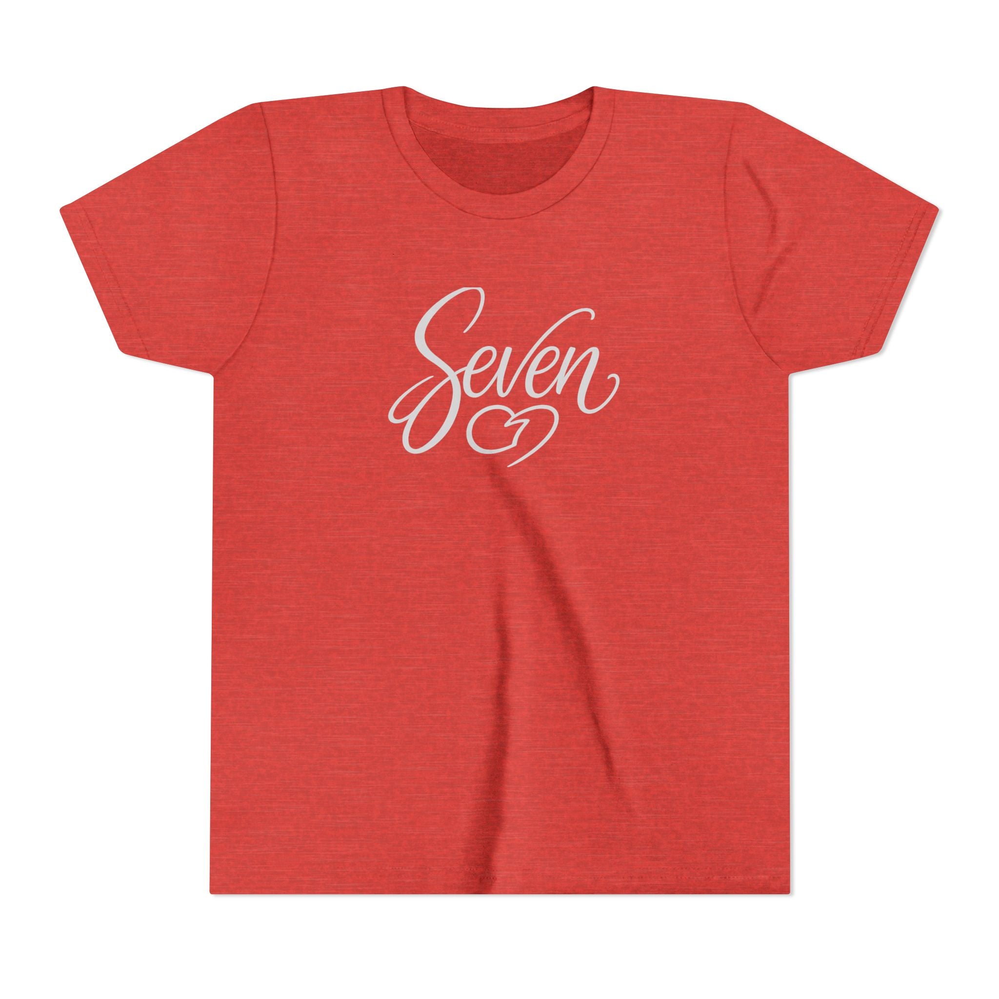 StaySeven Brand Youth Short Sleeve T-Shirt - Kids Casual Everyday Tee