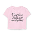 StaySeven Brand Women's– Feminine Graphic Baby Tee