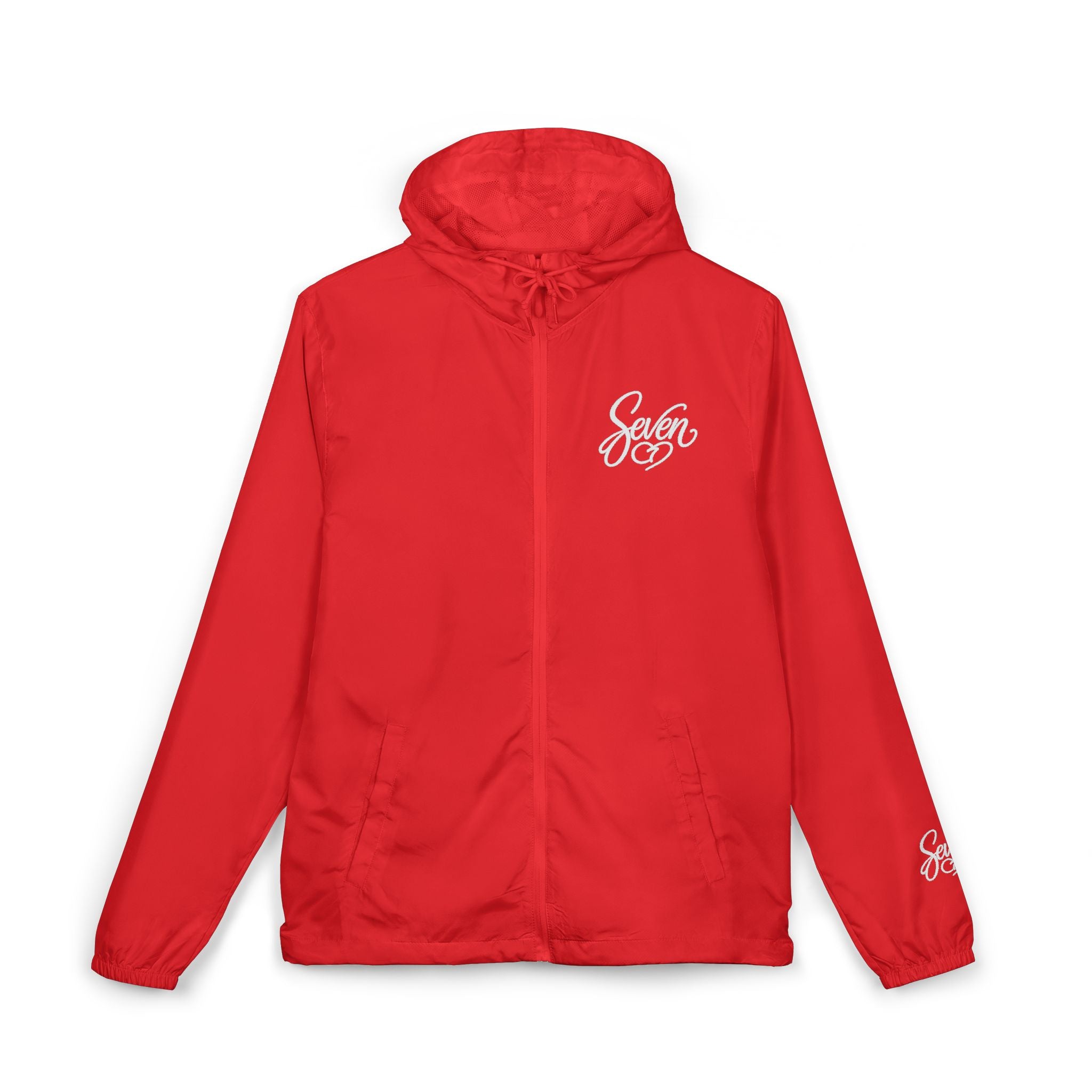 StaySeven Brand Lightweight Hooded Windbreaker – Camo Zip-Up Jacket
