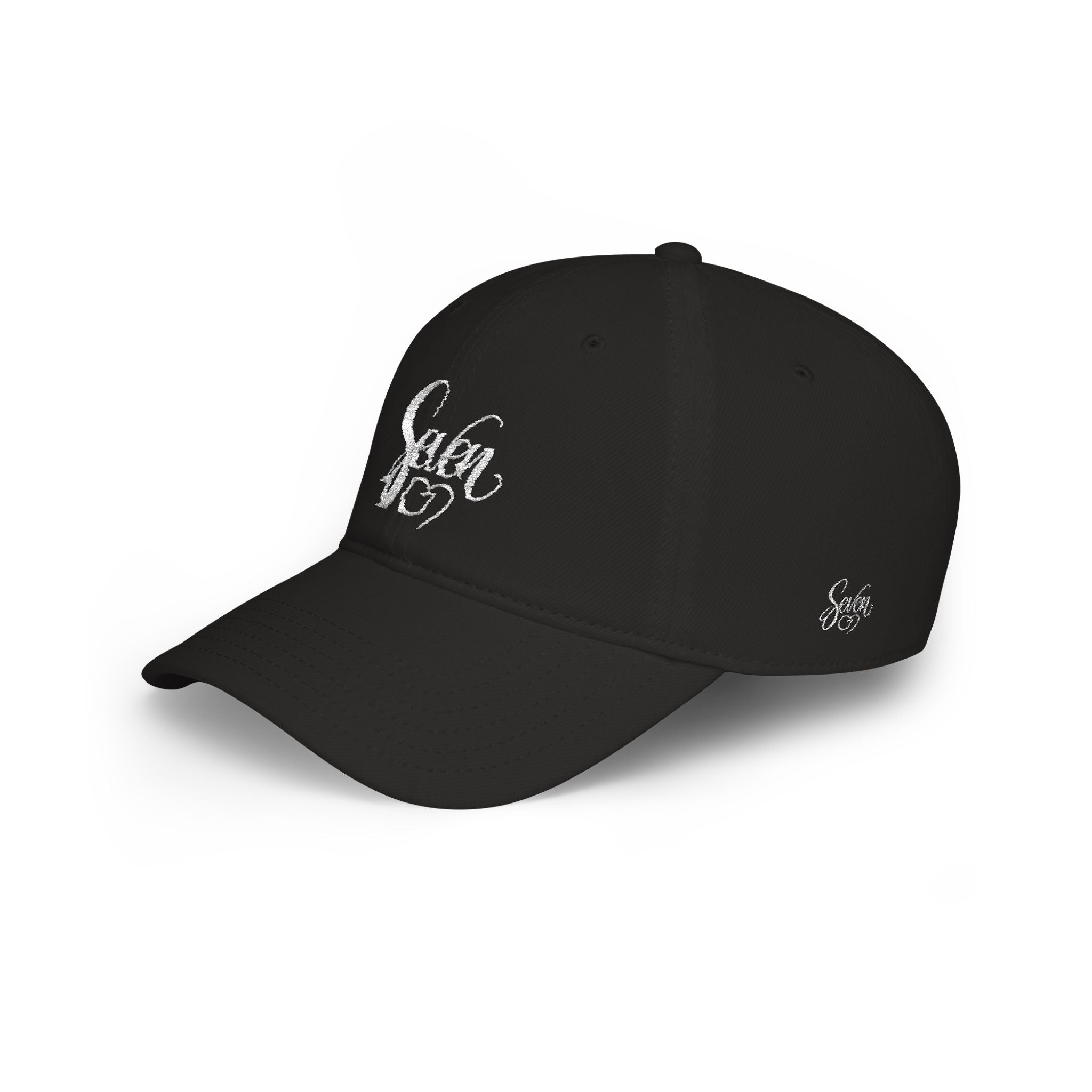 StaySeven  Brand Baseball Cap — Low Profile Red Hat Embroidery