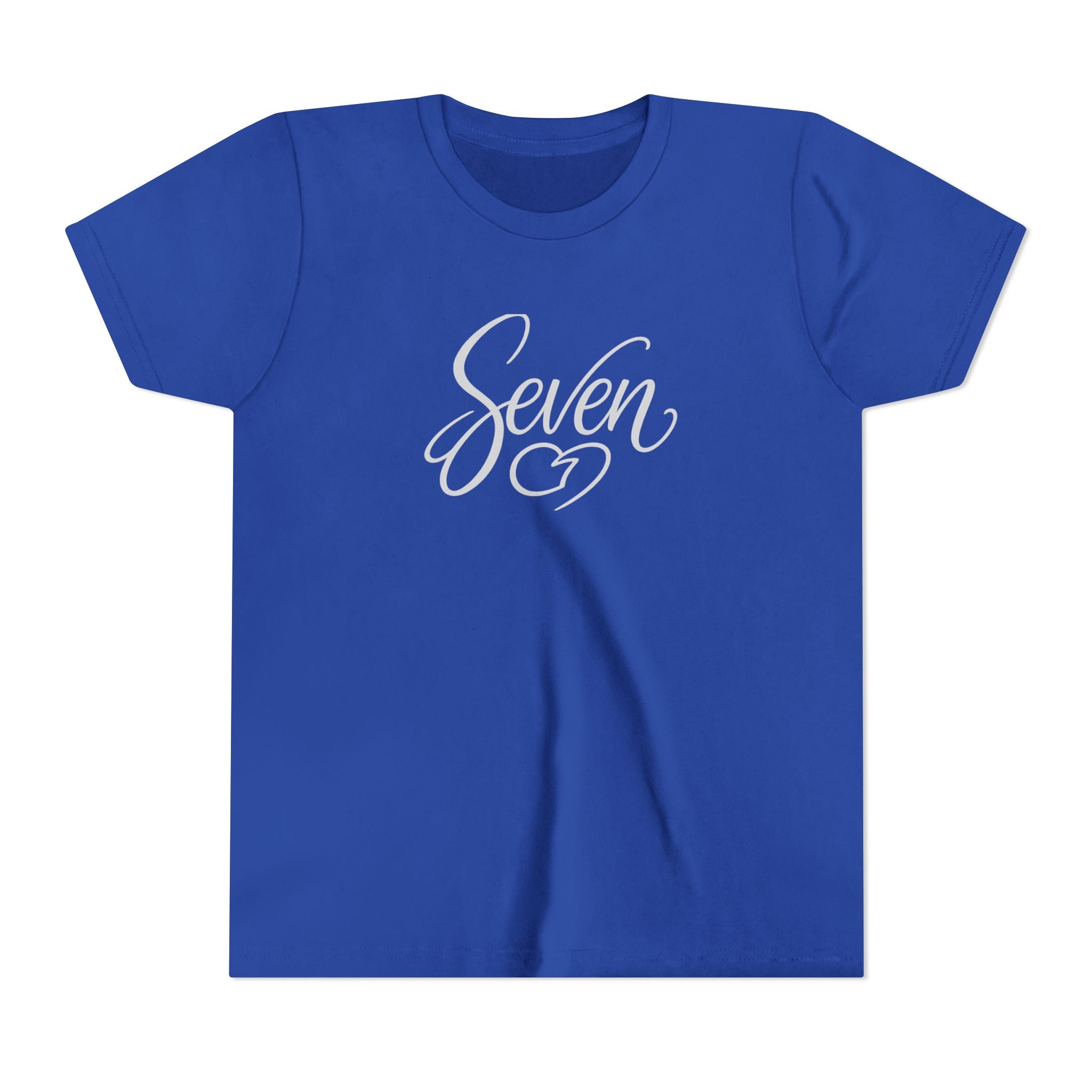 StaySeven Brand Youth Short Sleeve T-Shirt - Kids Casual Everyday Tee
