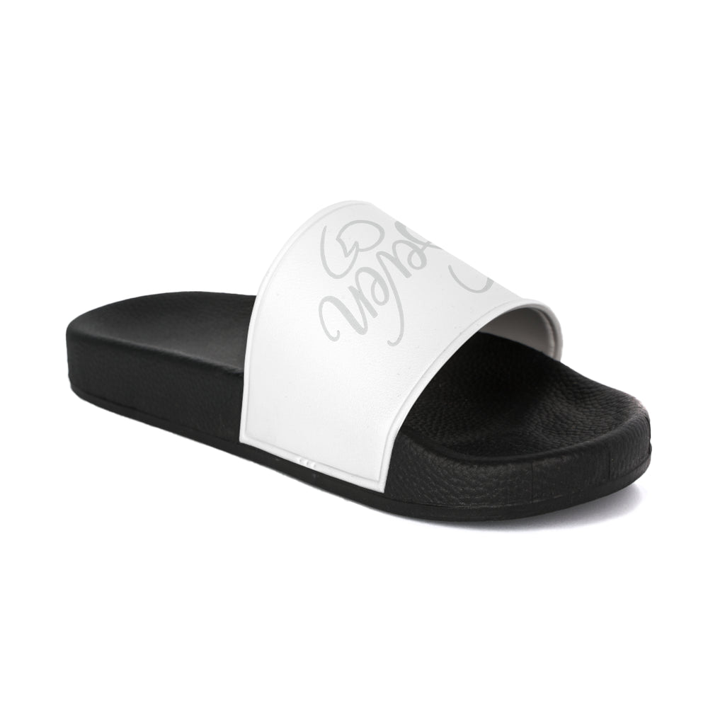 StaySeven Brand Women’s Casual Slides — White Edition