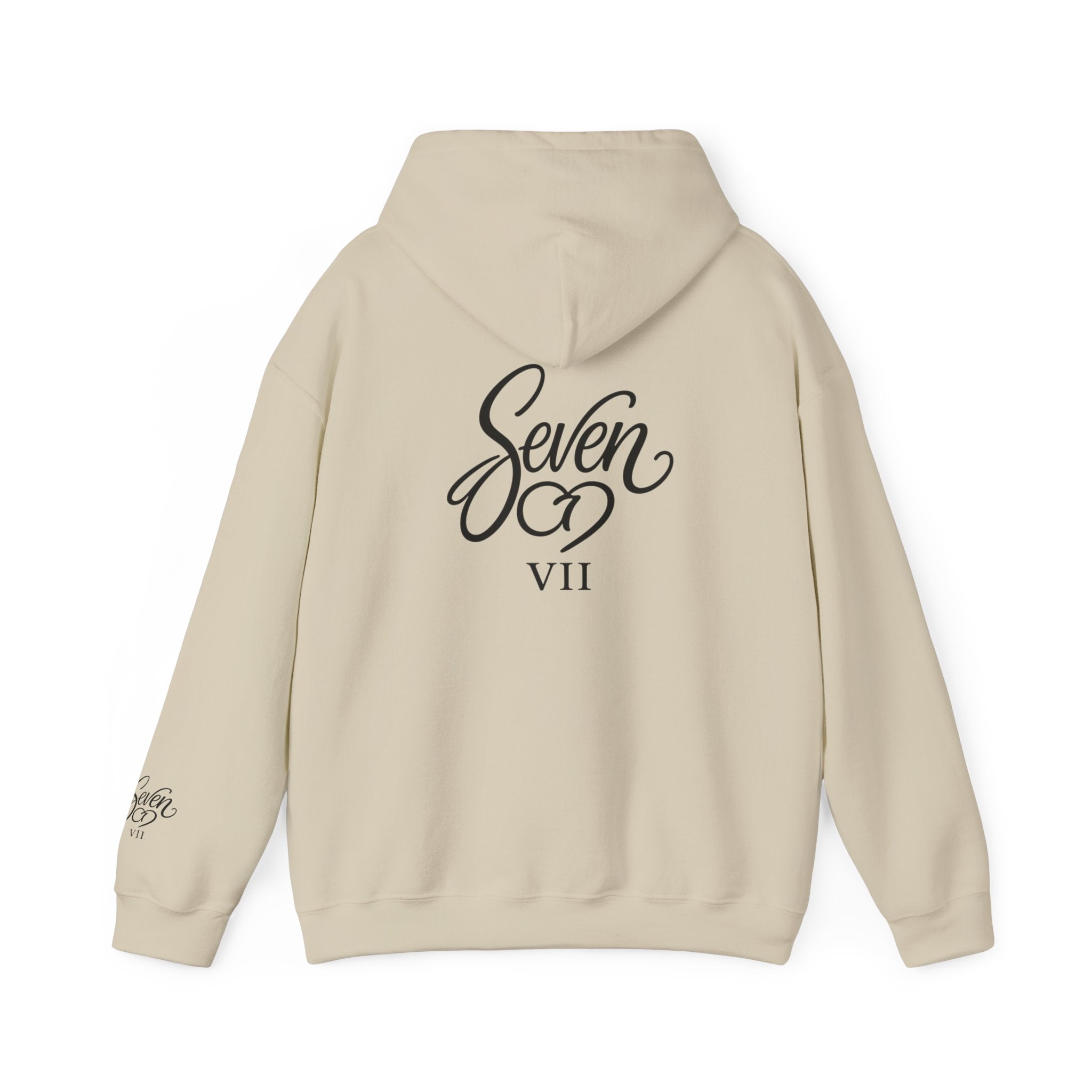 StaySeven Brand Unisex Heavy Blend Hoodie — Classic Everyday Pullover Sweatshirt