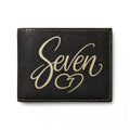 StaySeven Brand  — Slim Leather Card Wallet with Flip