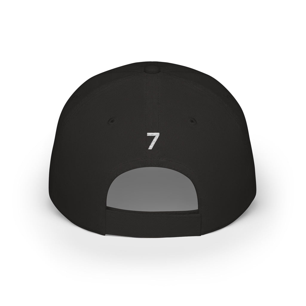 StaySeven  Brand Baseball Cap — Low Profile Red Hat Embroidery