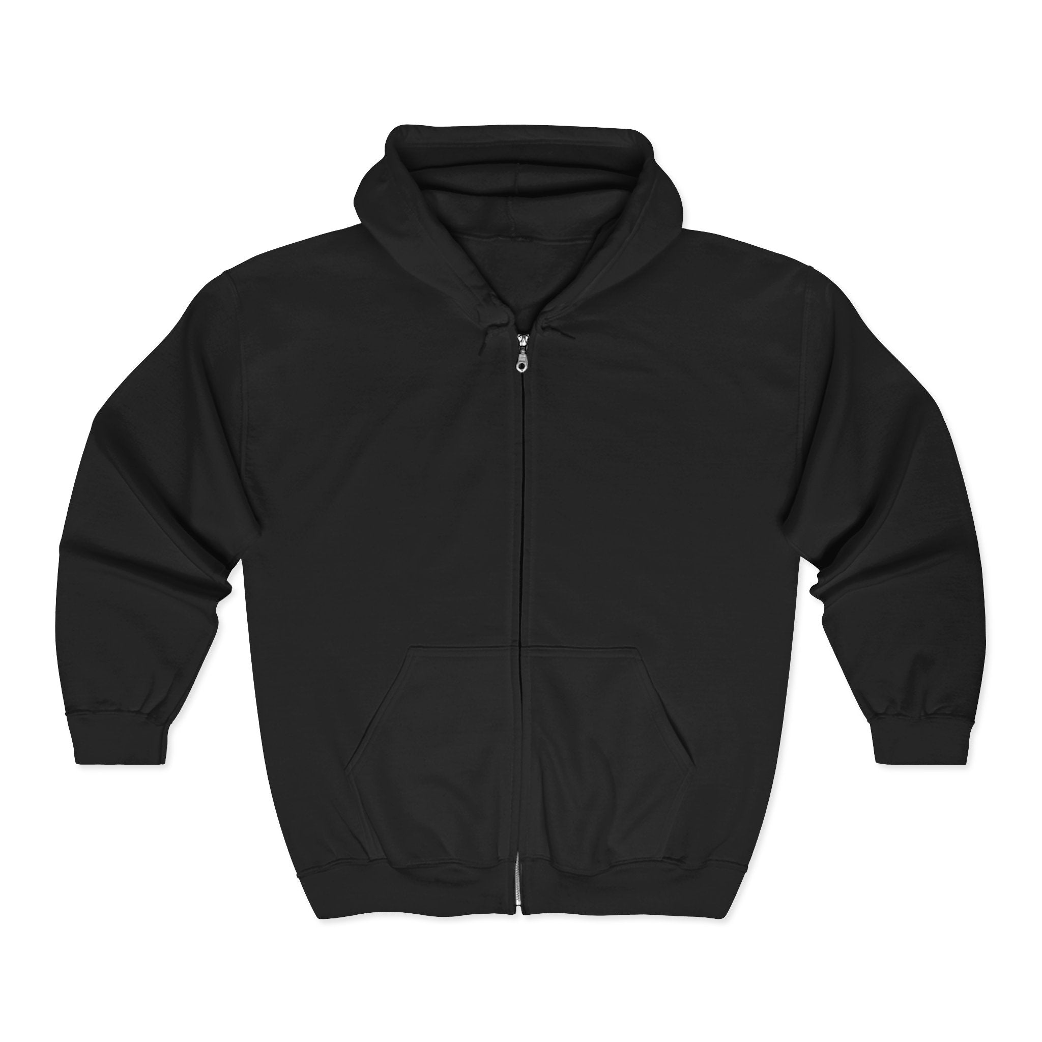 StaySeven Brand  Zip Hoodie - 'Seven' Heart Script Full-Zip Hooded Sweatshirt
