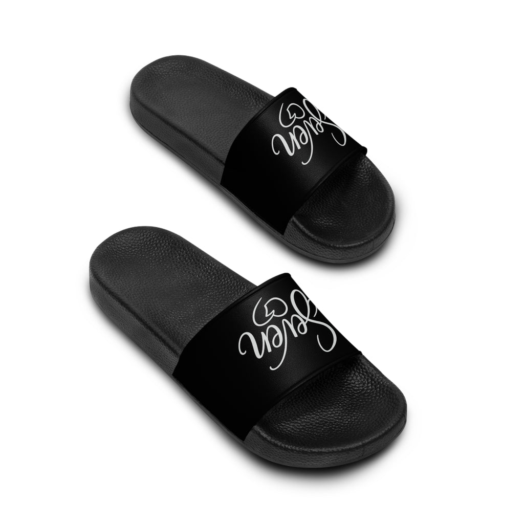 StaySeven Brand Men’s Casual Slides — Black Edition