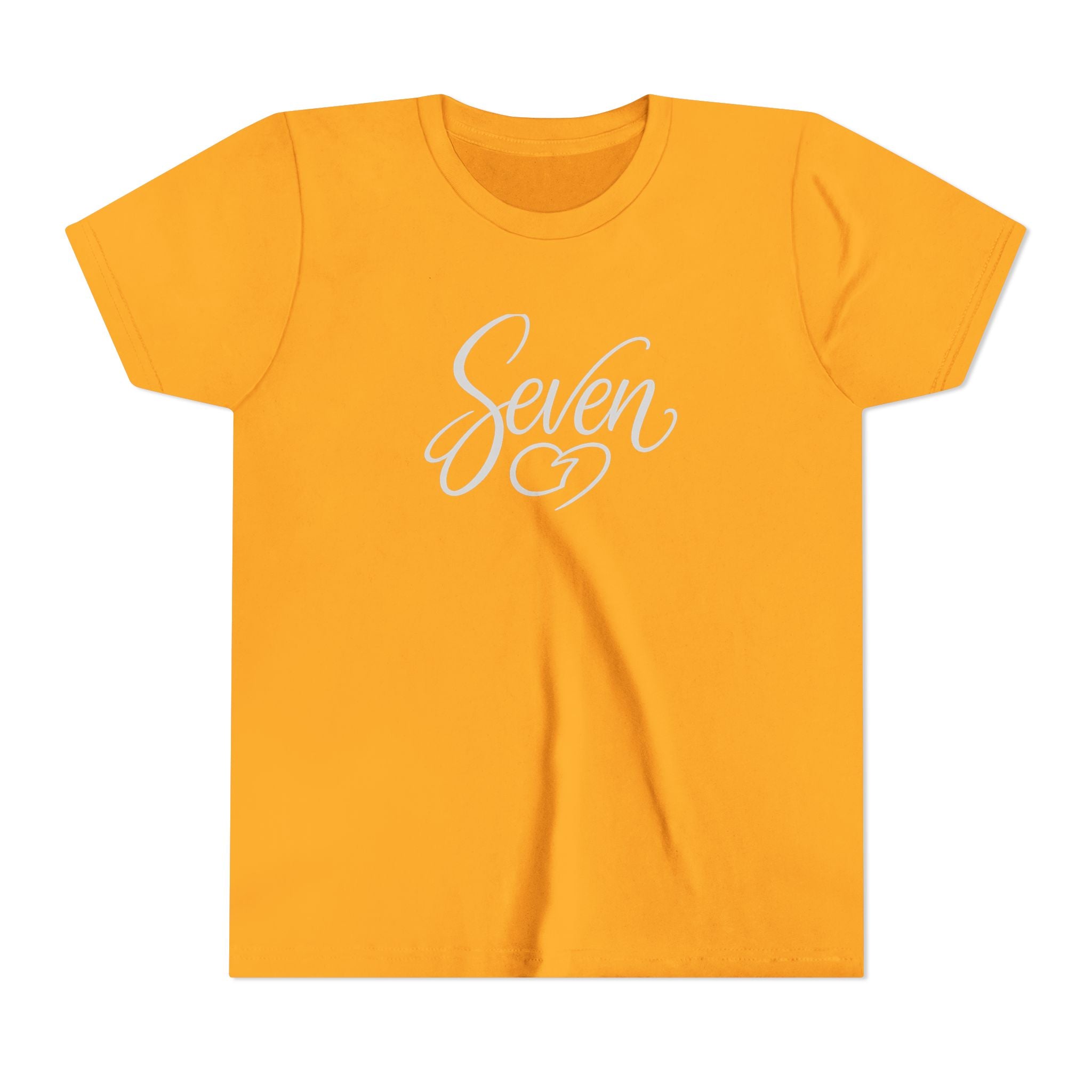 StaySeven Brand Youth Short Sleeve T-Shirt - Kids Casual Everyday Tee