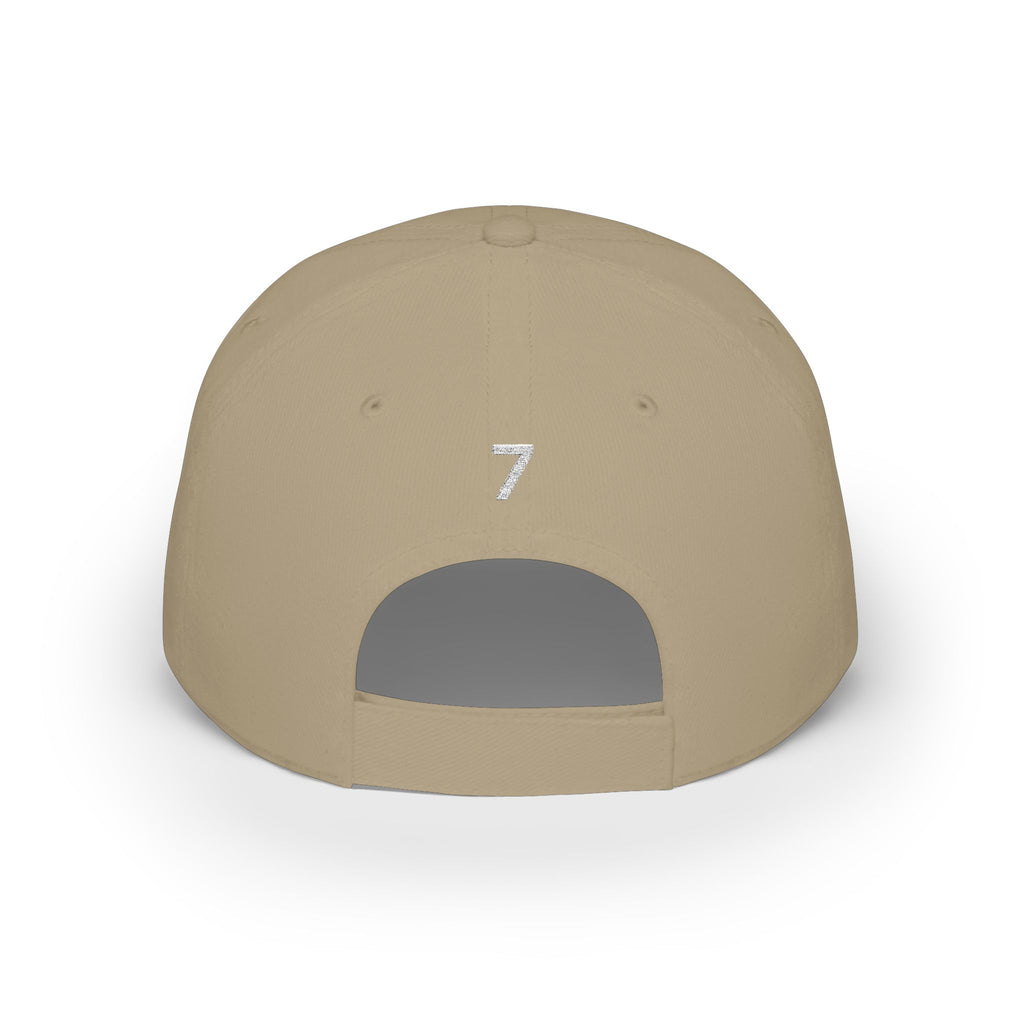 StaySeven  Brand Baseball Cap — Low Profile Red Hat Embroidery