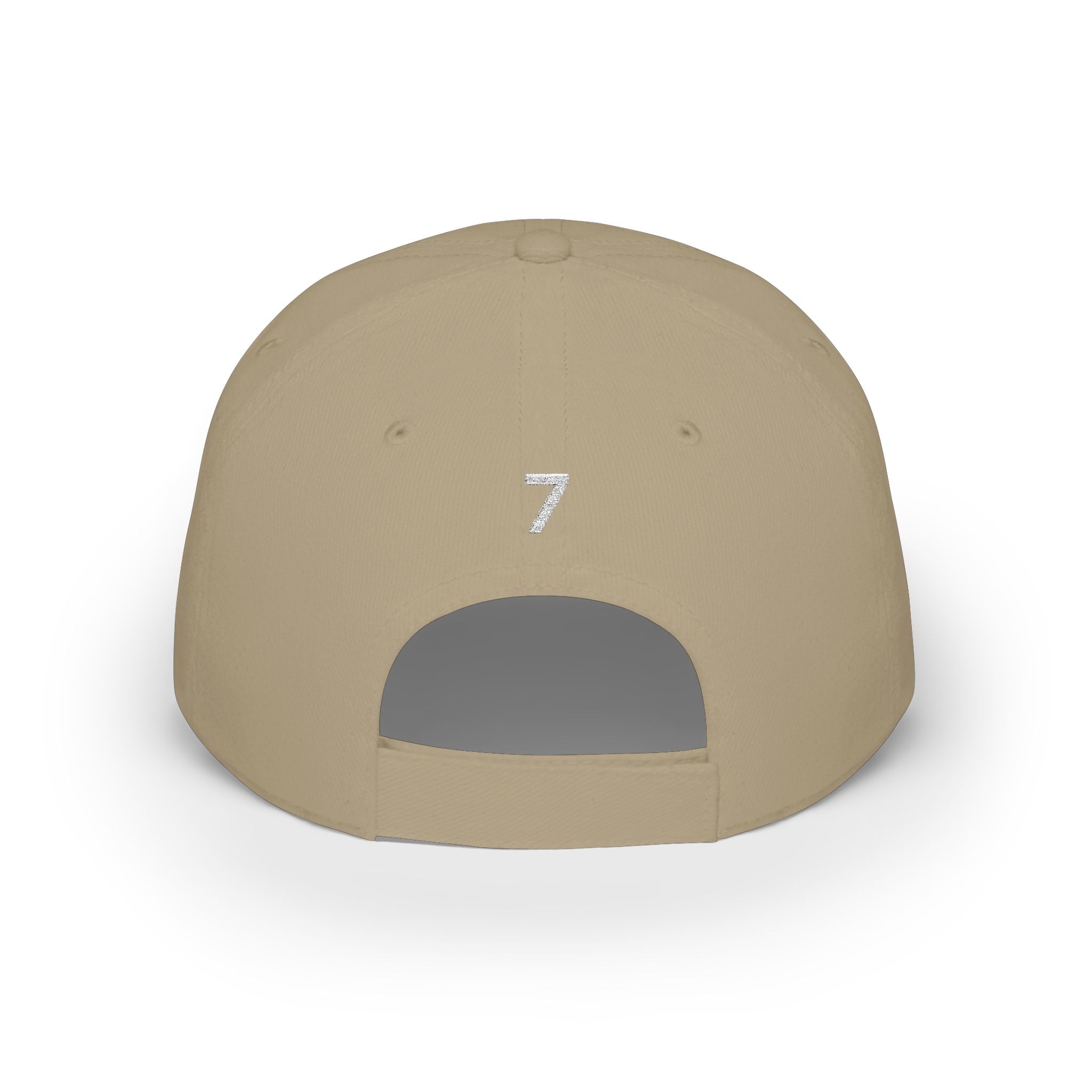 StaySeven  Brand Baseball Cap — Low Profile Red Hat Embroidery