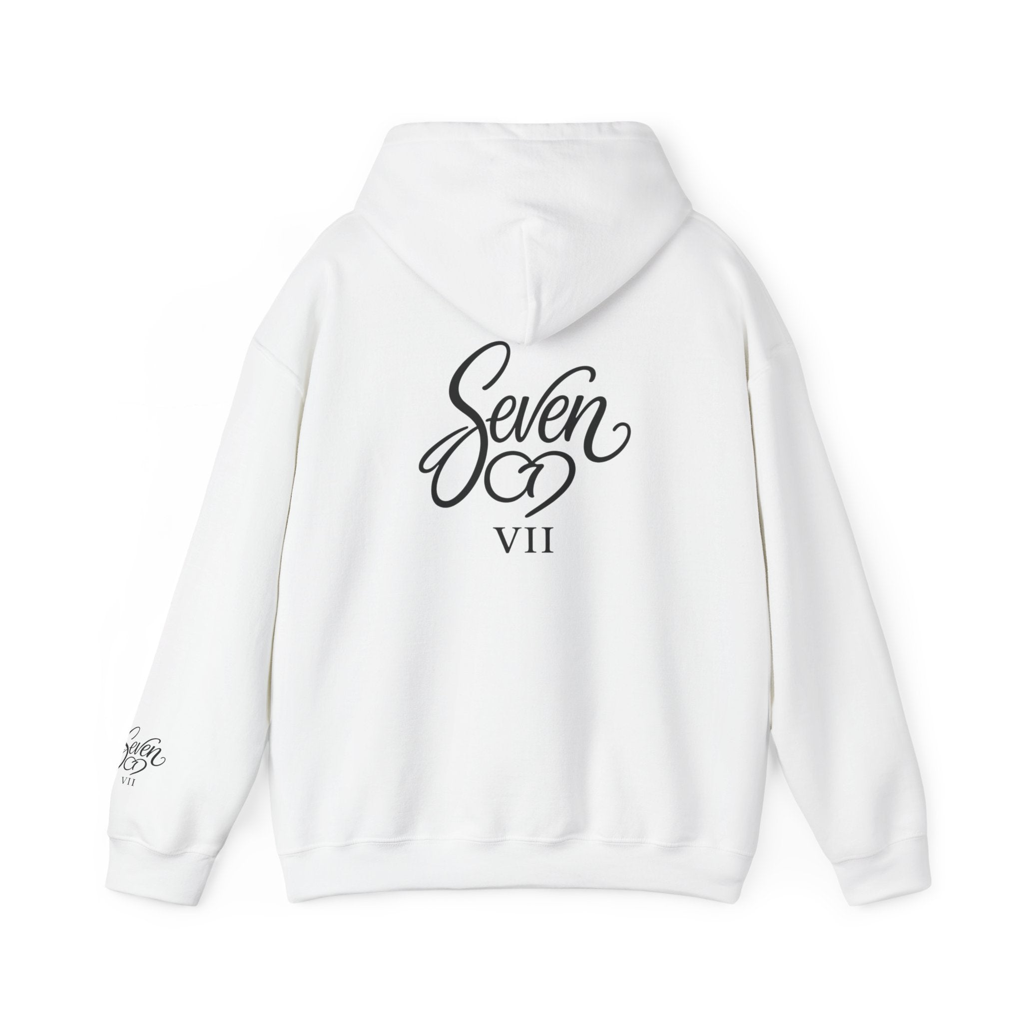 StaySeven Brand Unisex Heavy Blend Hoodie — Classic Everyday Pullover Sweatshirt