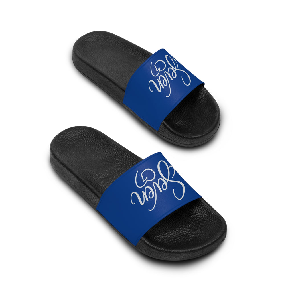 StaySeven Brand Women’s Casual Slides — Blue Edition