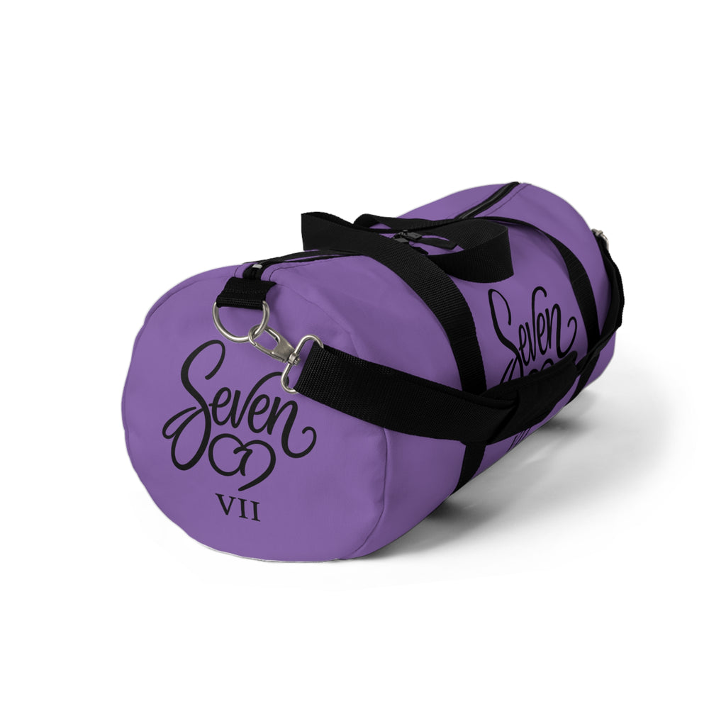 StaySeven Brand Duffel Bag – Travel & Gym Tote (Lightweight Purple)