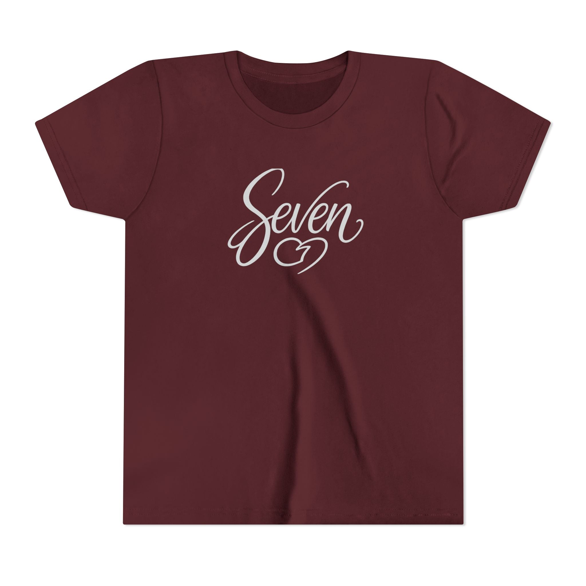 StaySeven Brand Youth Short Sleeve T-Shirt - Kids Casual Everyday Tee