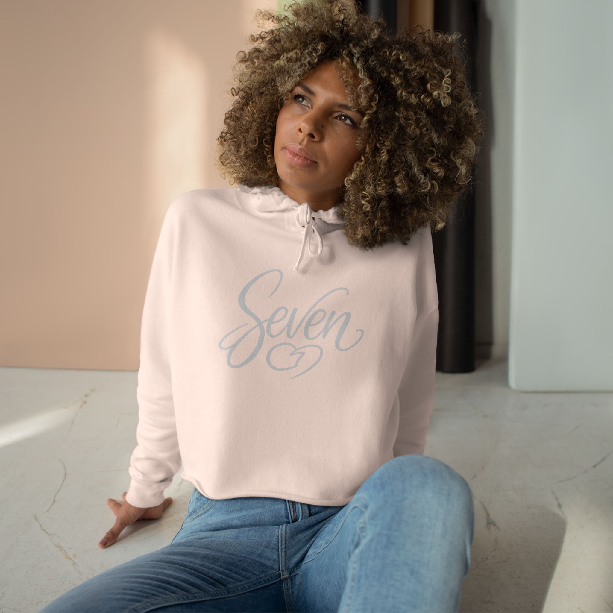 StaySeven Brand Crop Hoodie