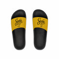 StaySeven Brand Men’s Casual Slides — Yellow Edition