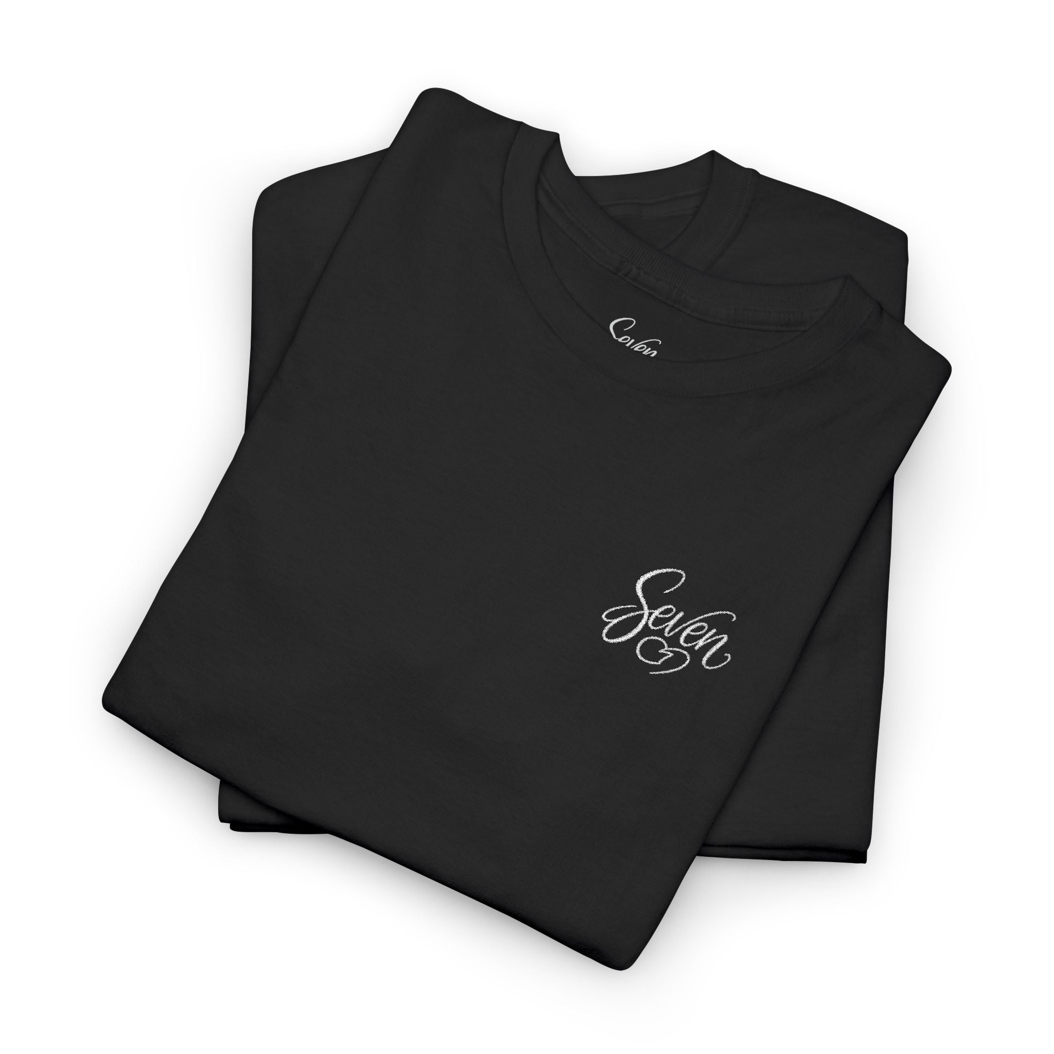 StaySeven Brand Signature  Embroidery T-Shirt – Soft Everyday Graphic Tee