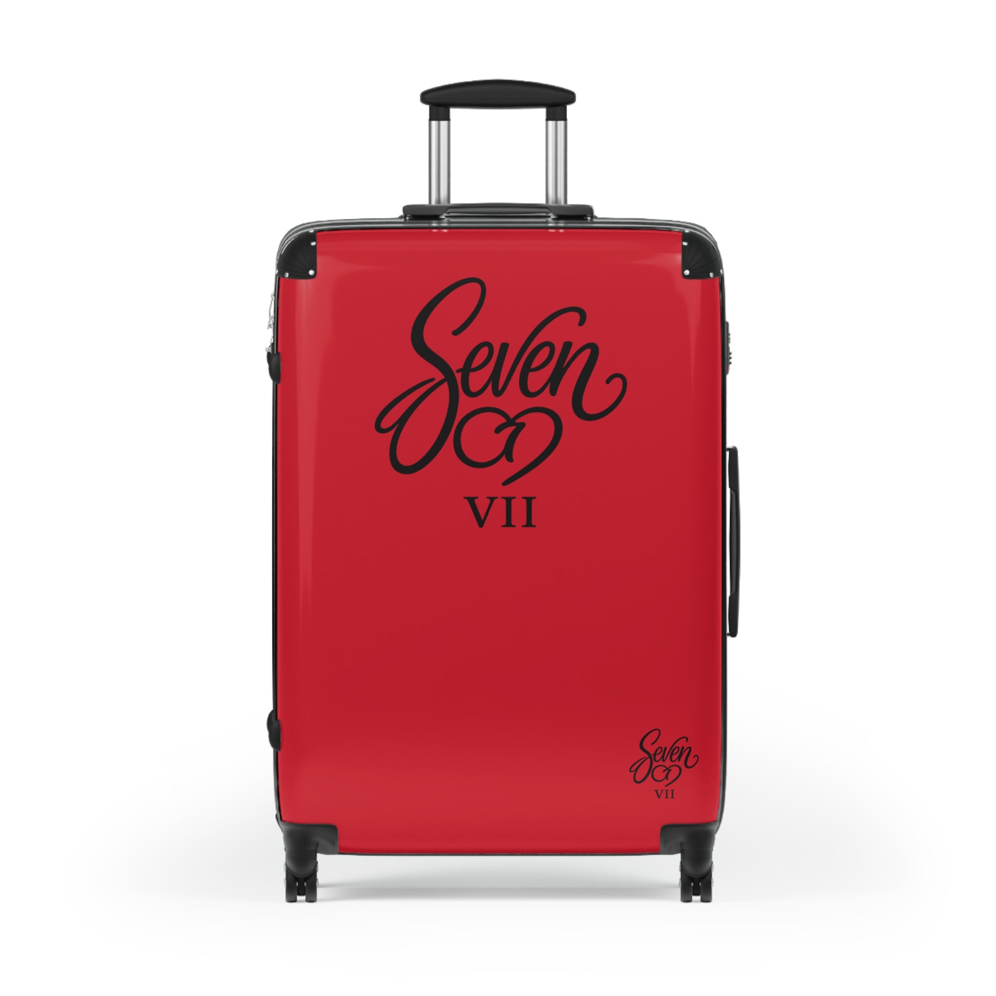 StaySeven Brand Signature Red Travel Suitcase