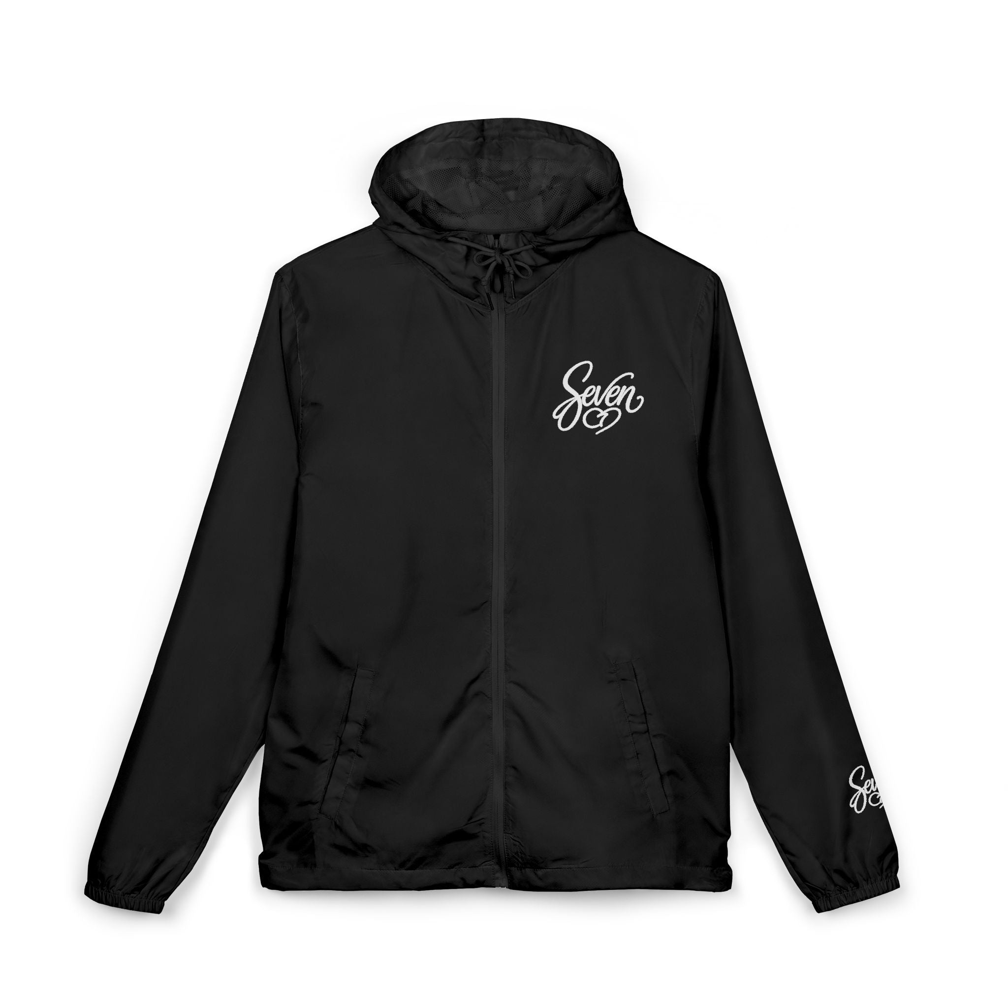 StaySeven Brand Lightweight Hooded Windbreaker – Camo Zip-Up Jacket