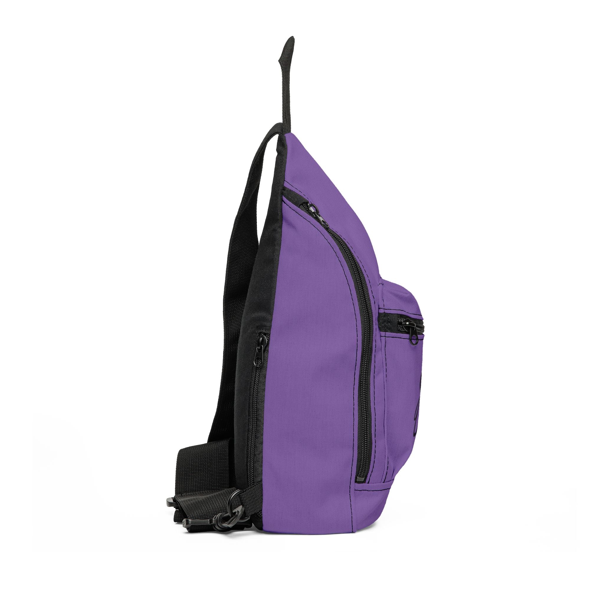 StaySeven Brand Sling Bag – Compact Crossbody Backpack (Purple)