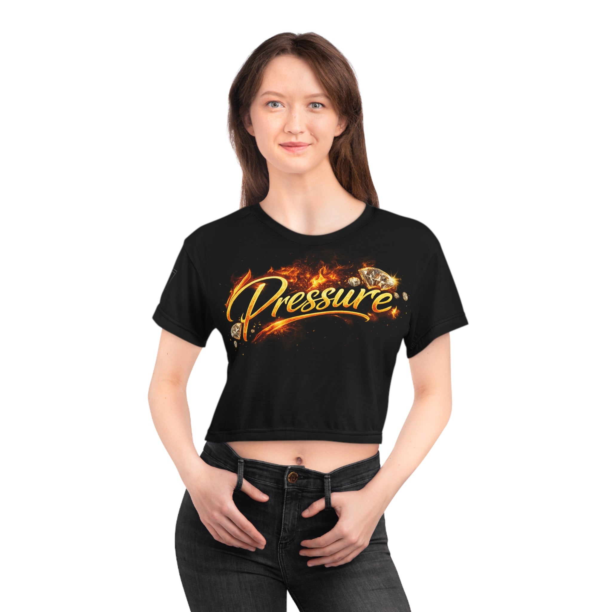 StaySeven Brand - Pressure Signature  Crop Tee