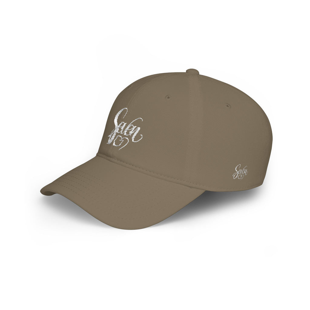 StaySeven  Brand Baseball Cap — Low Profile Red Hat Embroidery