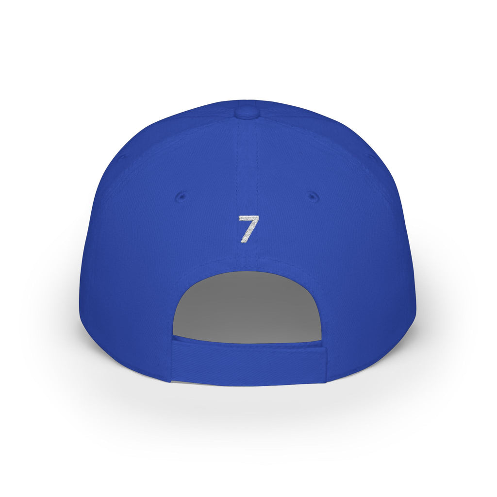 StaySeven  Brand Baseball Cap — Low Profile Red Hat Embroidery