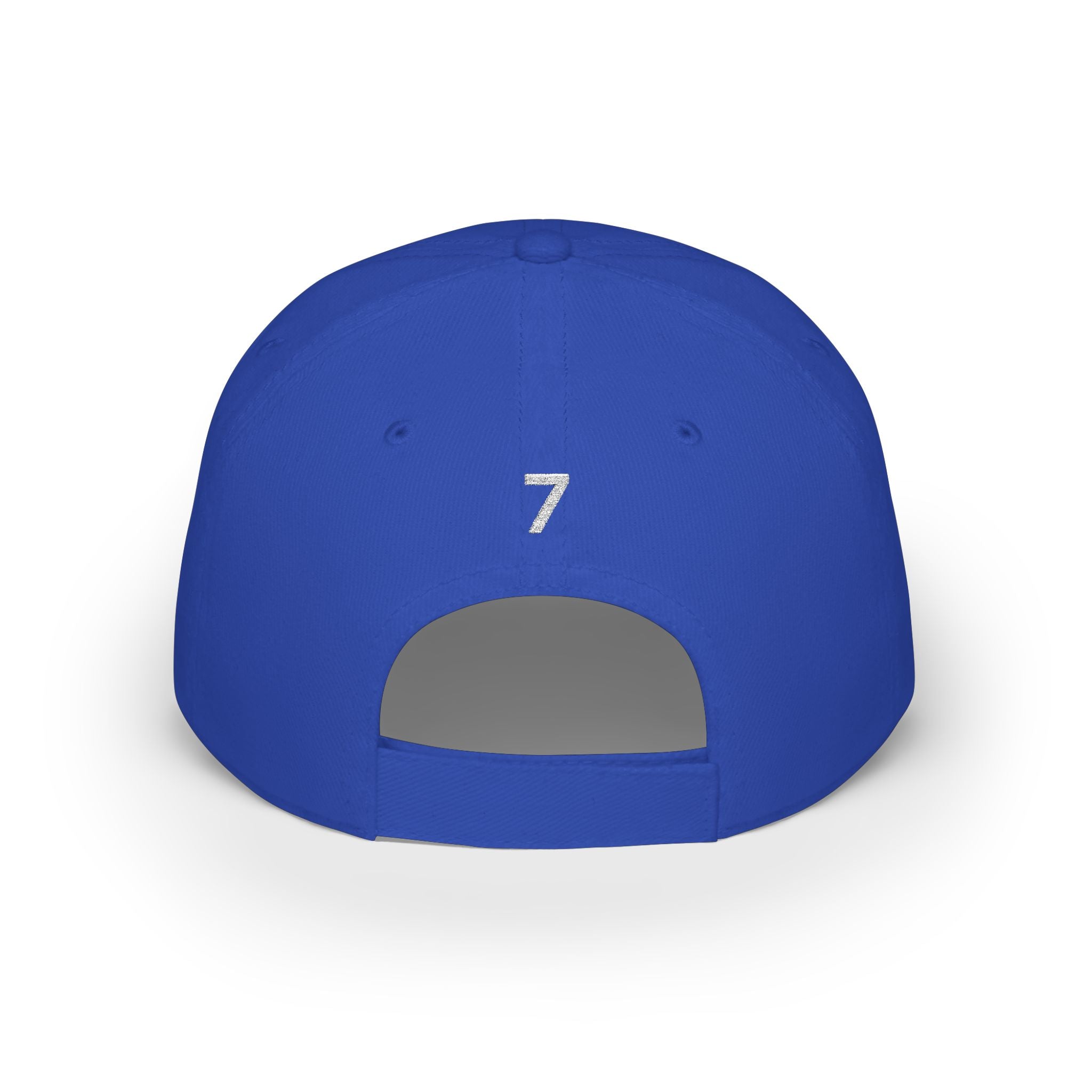 StaySeven  Brand Baseball Cap — Low Profile Red Hat Embroidery