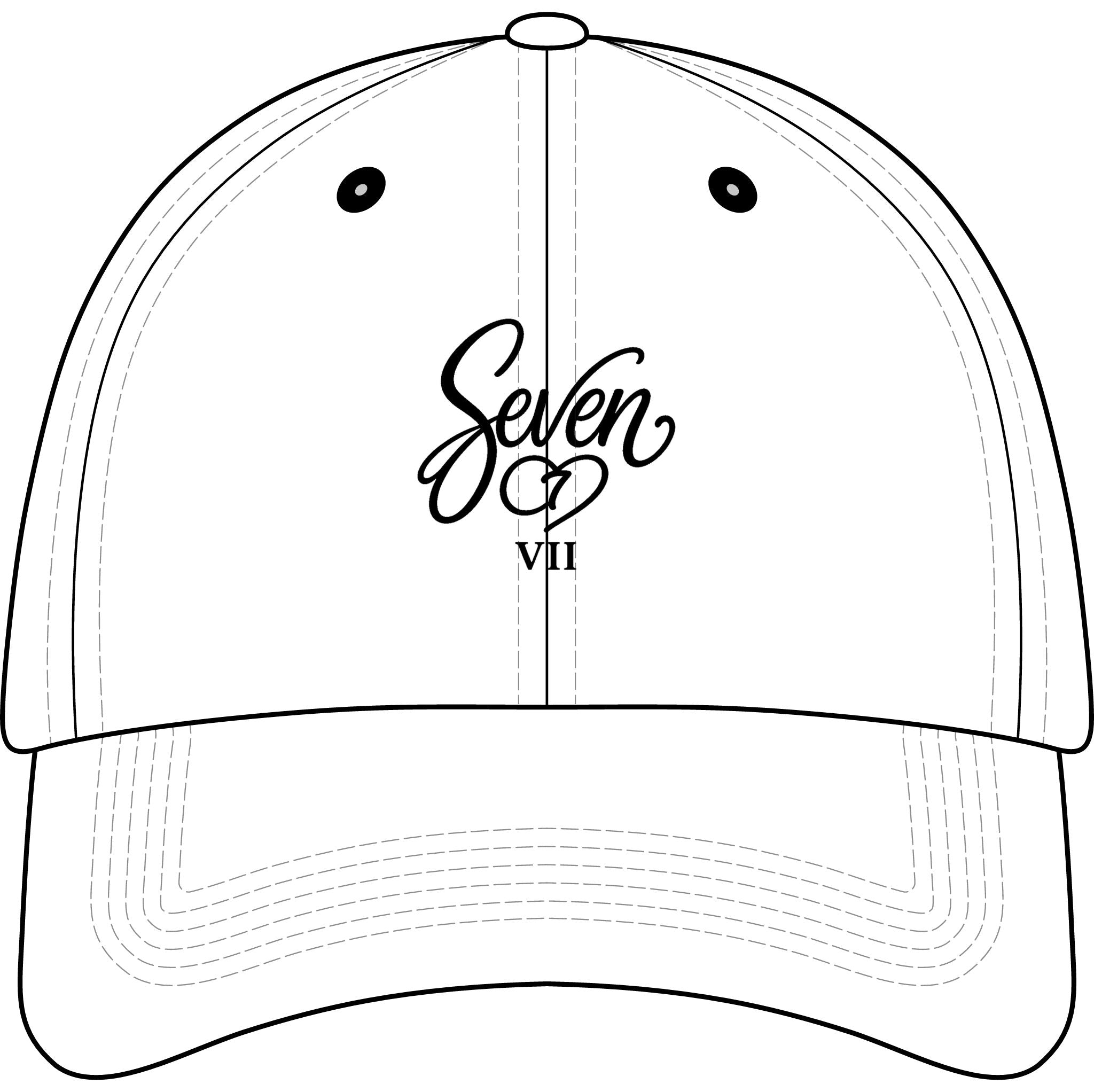 StaySeven Brand Embroidered Baseball Cap – Adjustable Kids' Sport Hat