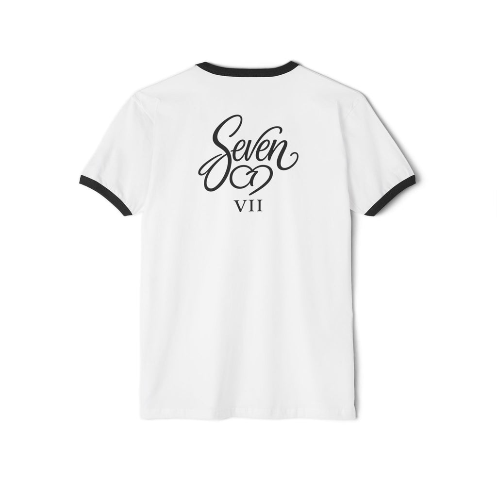 StaySeven Brand Ringer Tee - Vintage Style Graphic T-Shirt