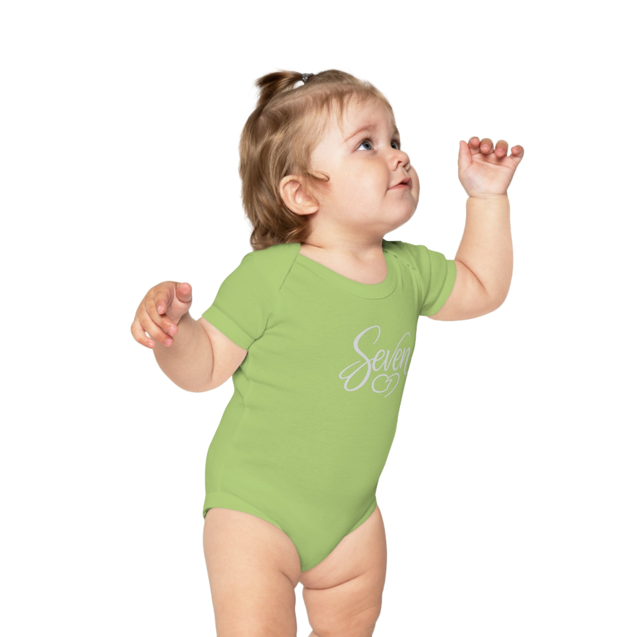 StaySeven Brand Baby Bodysuit- Newborn combed cotton  Milestone Outfit