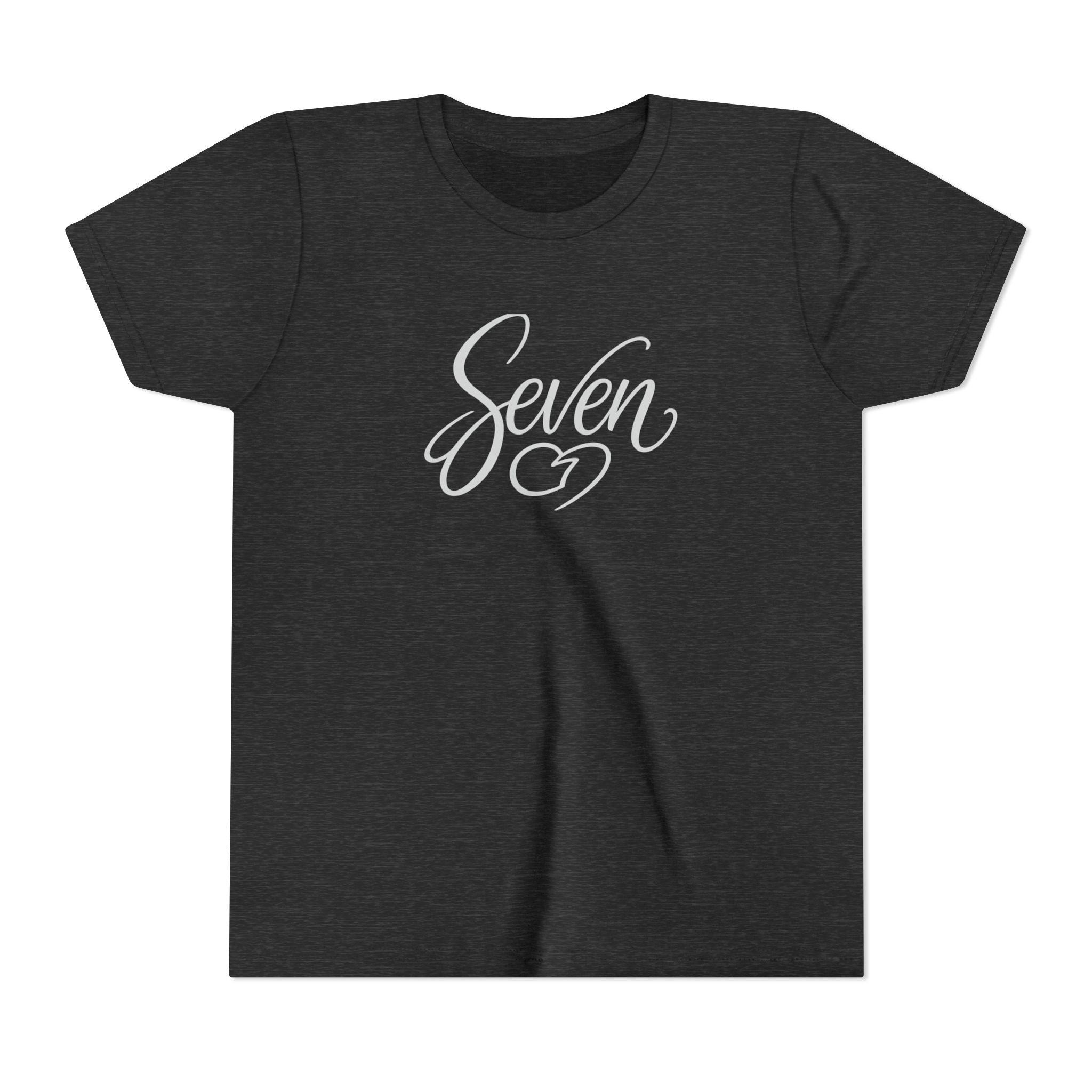 StaySeven Brand Youth Short Sleeve T-Shirt - Kids Casual Everyday Tee