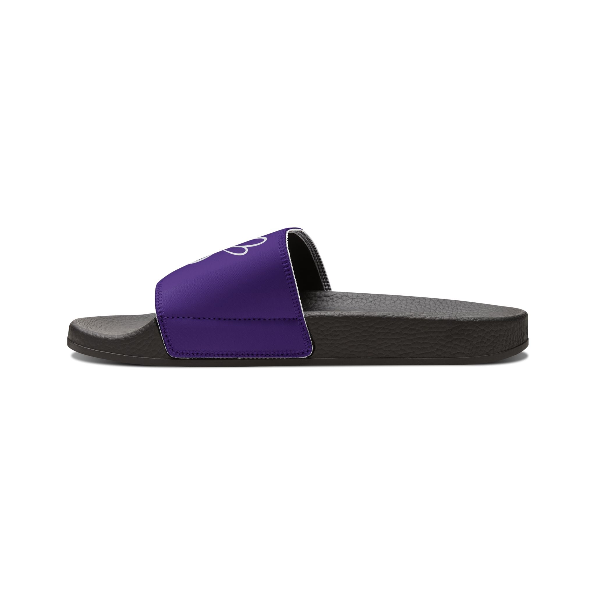 StaySeven Brand  — Youth Purple Removable Strap Casual Pool & Beach Slides