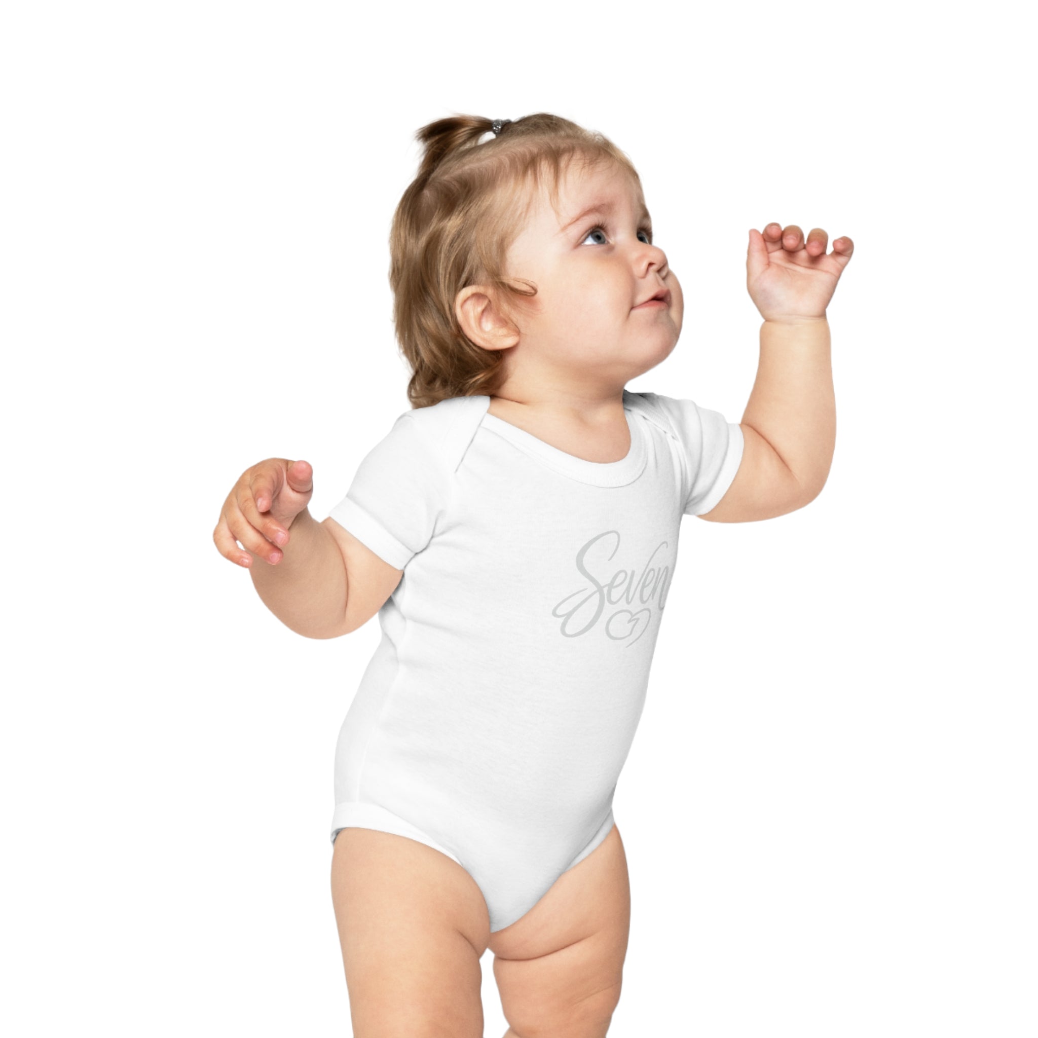 StaySeven Brand Baby Bodysuit- Newborn combed cotton  Milestone Outfit