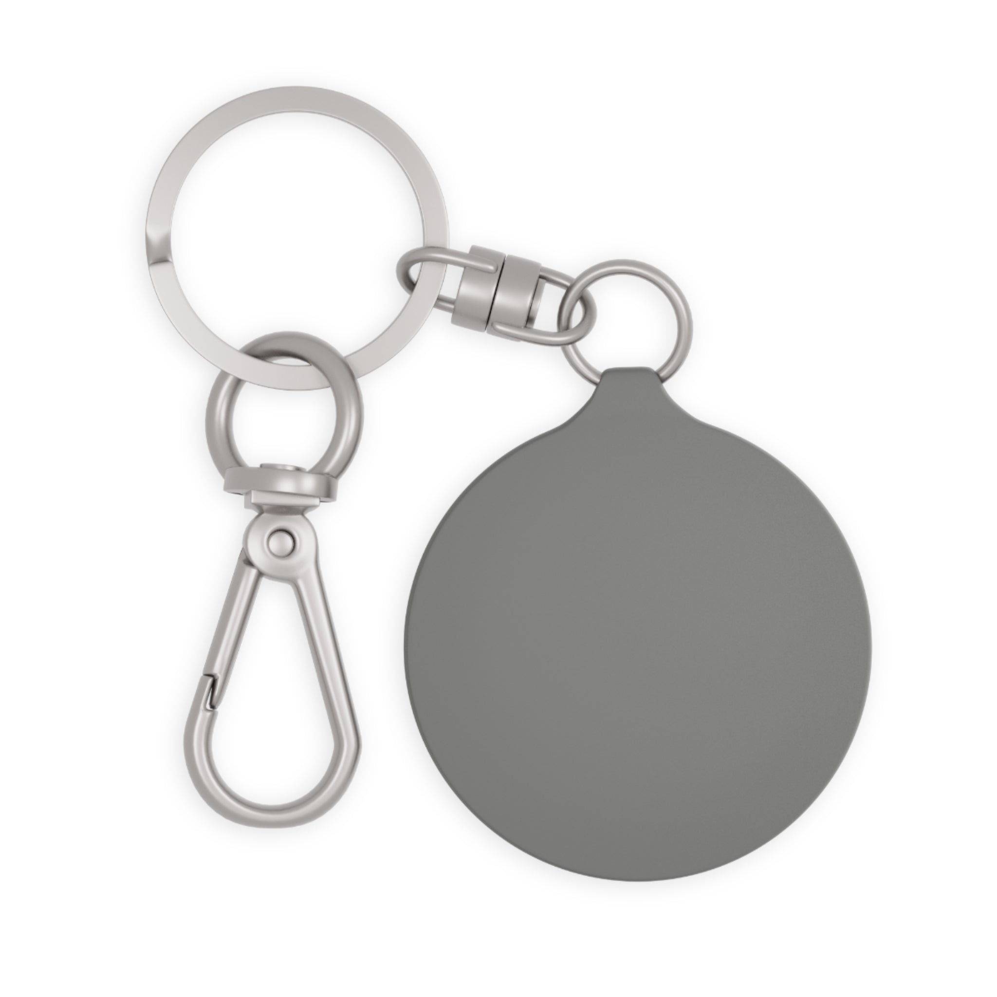 StaySeven Brand Round Keyring Tag - Personalized Keychain