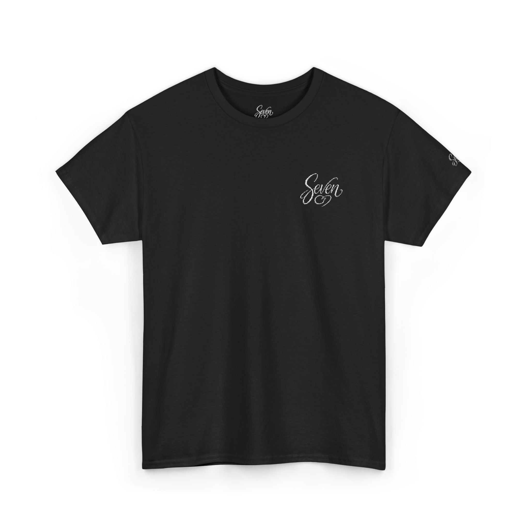 StaySeven Brand Signature  Embroidery T-Shirt – Soft Everyday Graphic Tee