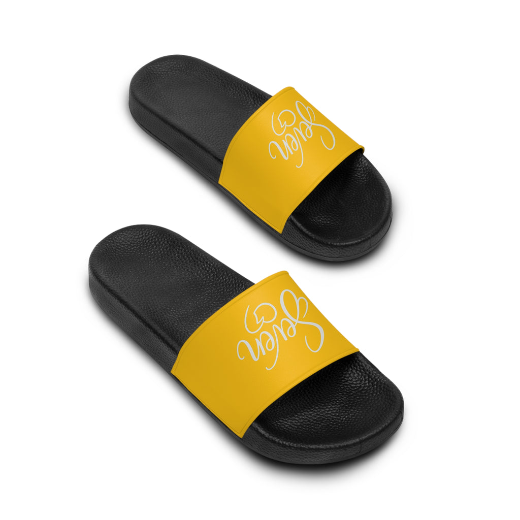 StaySeven Brand Women’s Casual Slides — Yellow Edition