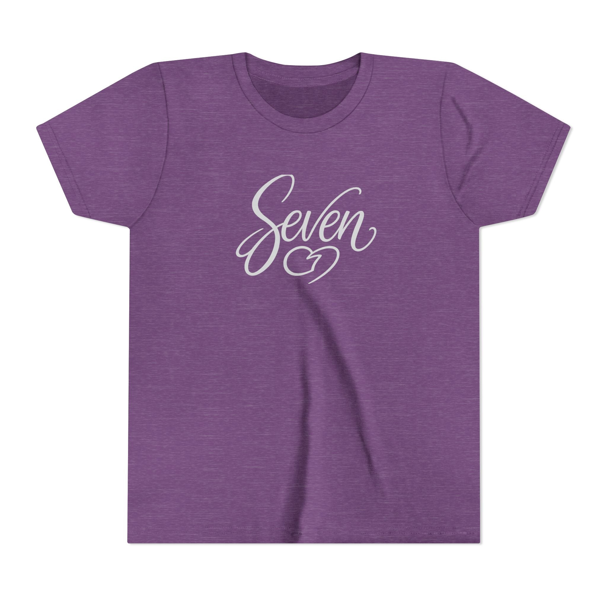 StaySeven Brand Youth Short Sleeve T-Shirt - Kids Casual Everyday Tee